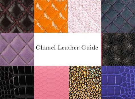 The Guide to Chanel Leathers and Mate.